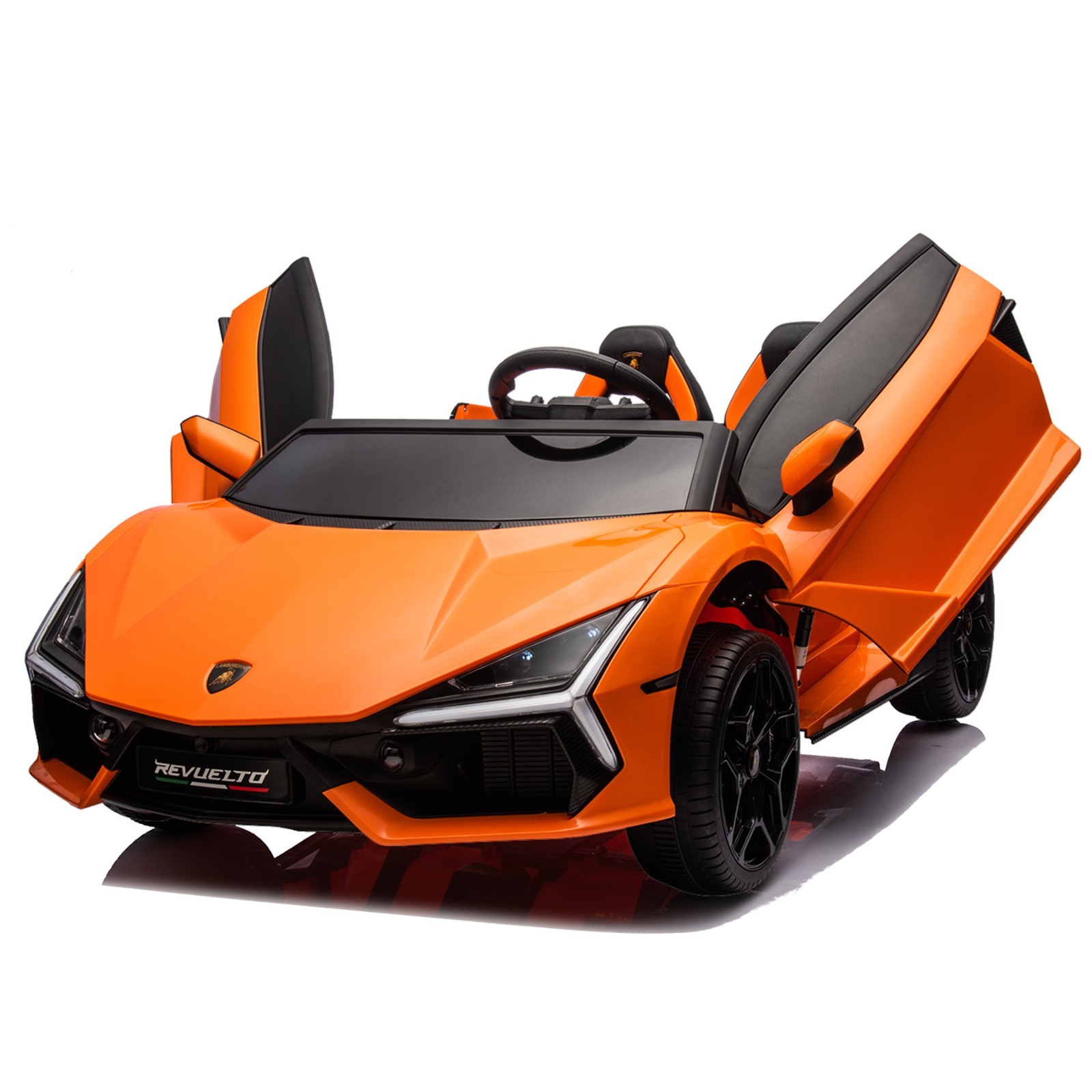 Oryxearth 24V Kid Ride on Truck Car Toy 2 Seat Electric Power Truck RC Bluetooth