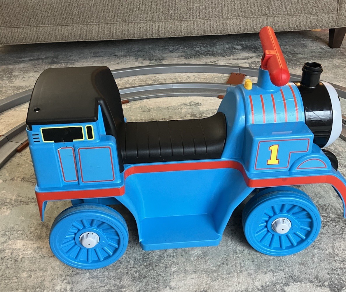 VTG Fisher Price Power Wheels Ride-on Thomas & Friends Thomas + Track BCK92-9963