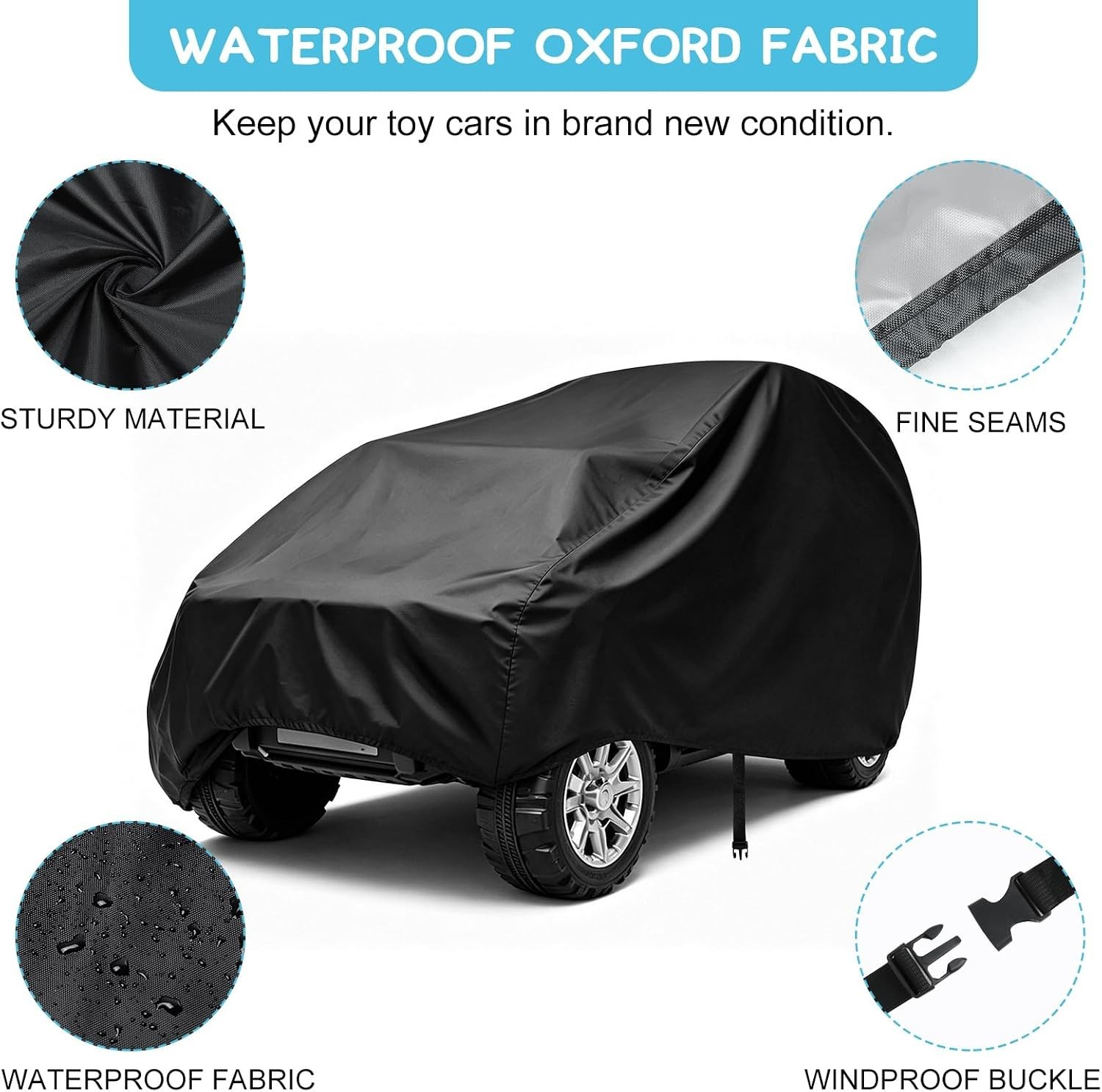 Kids Ride-On Toy Car Cover – Water Resistant