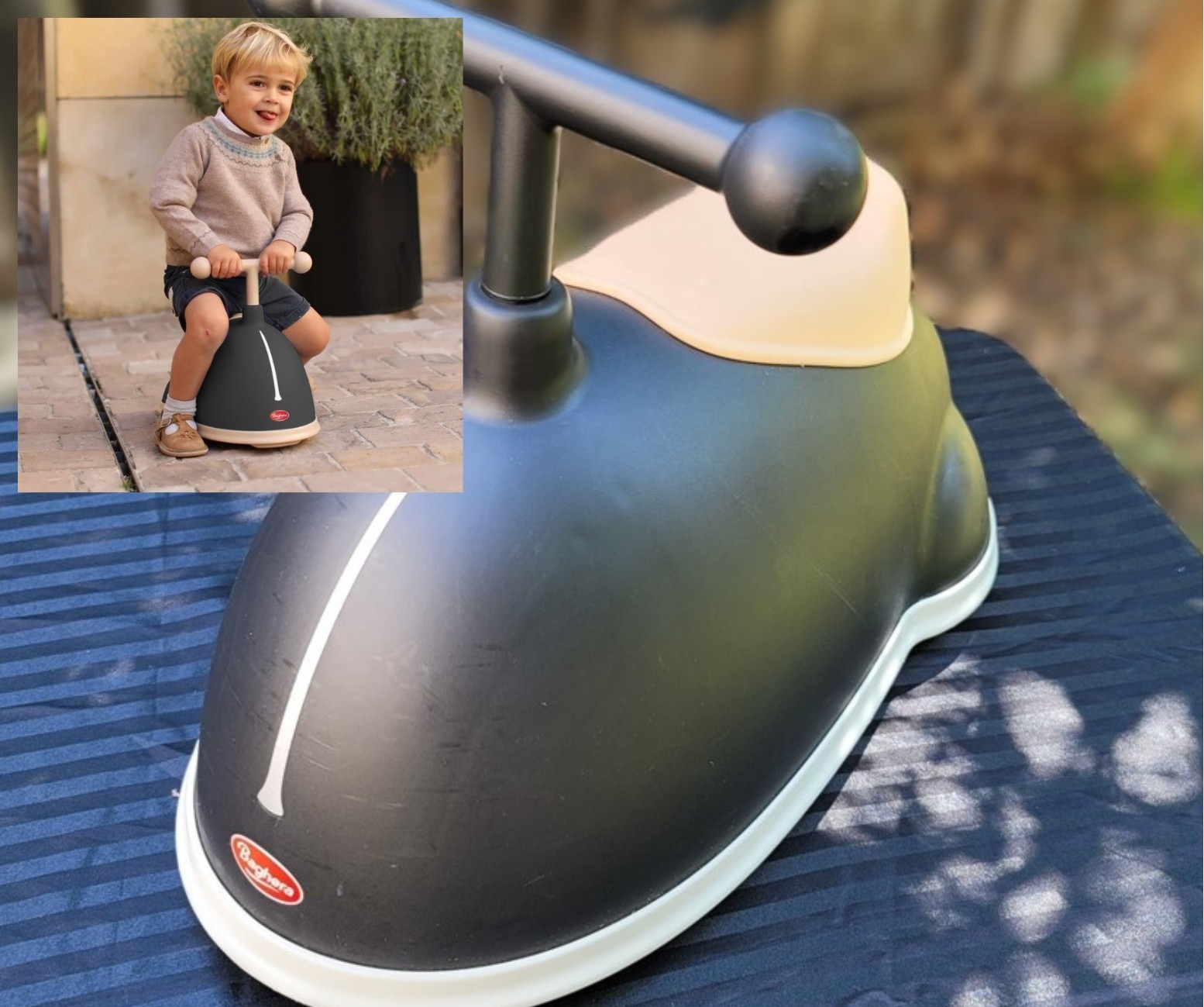 Toddler Ride On Car Baghera Twister – Indoor Outdoor Baby Balance Toy Ages 1–3