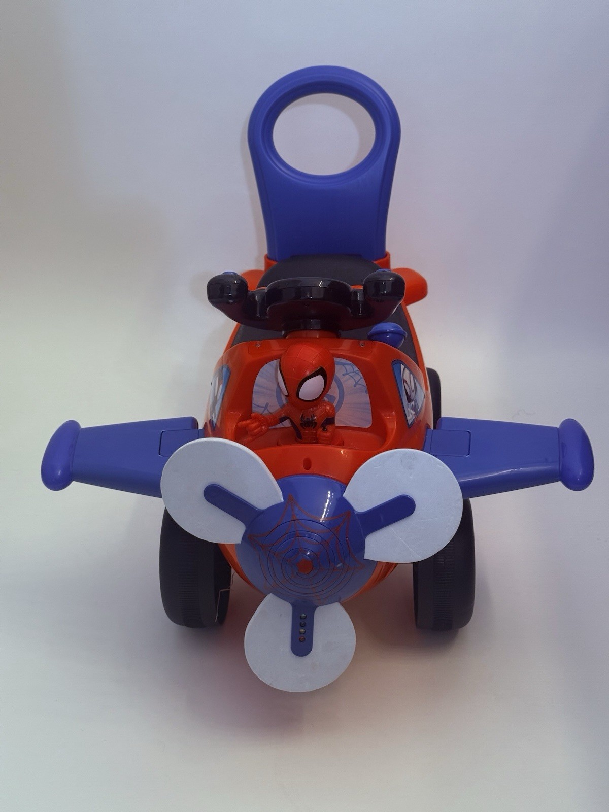 Marvel Lights N Sounds Spidey Activity Plane Ride-on batteries included ￼