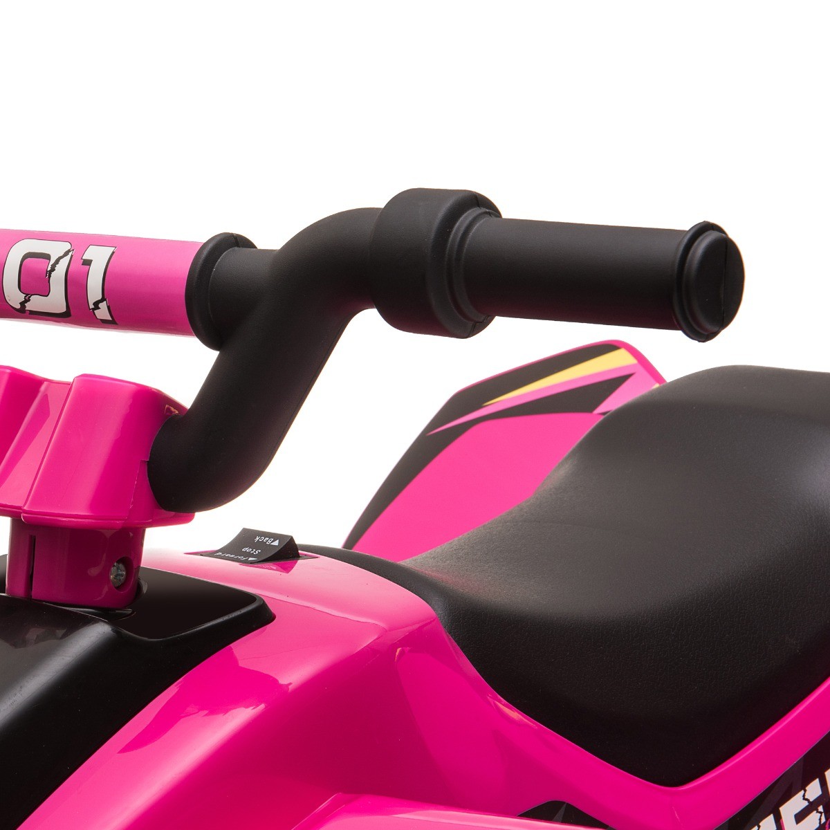 6V Kids Electric Ride on Car with Big Wheels 18-36 Months Old Pink