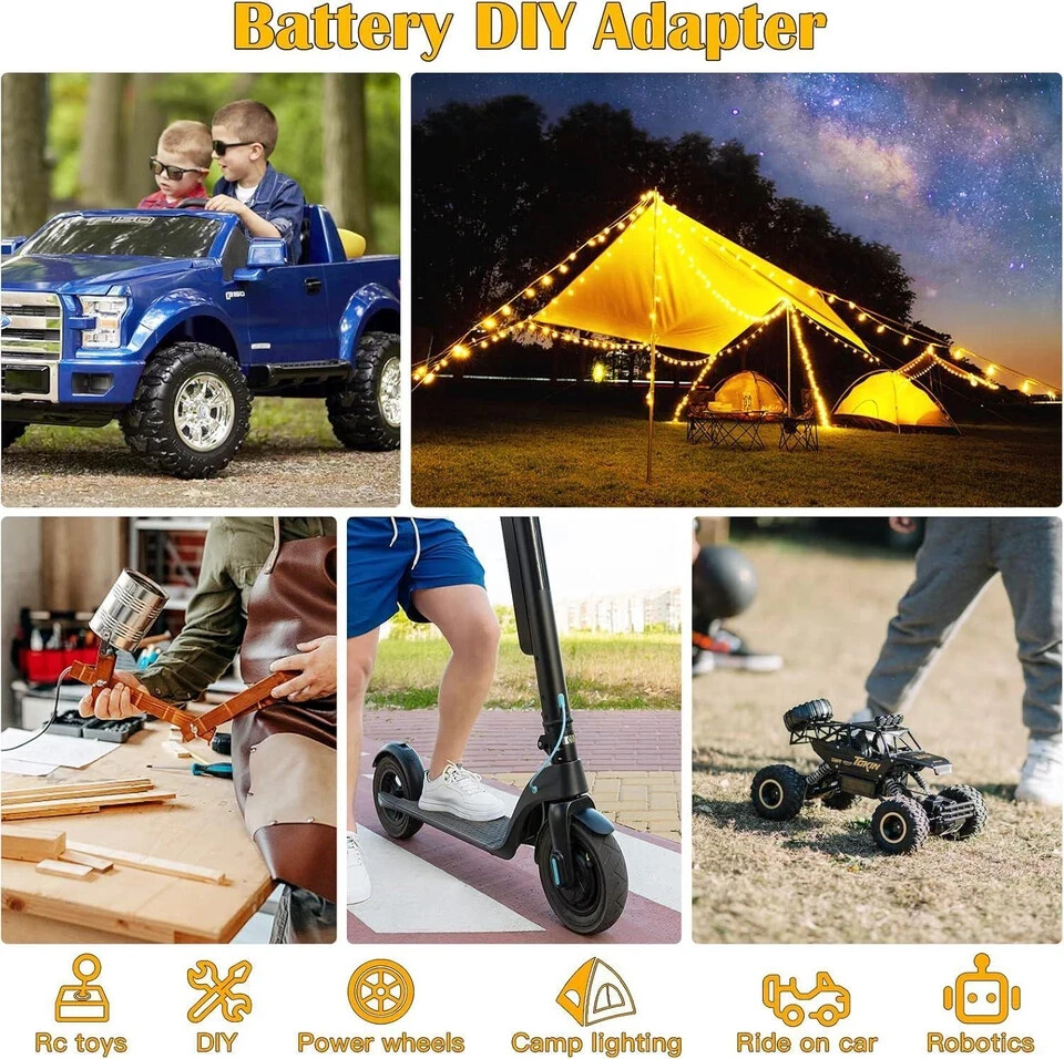 Power Wheels Adapter For Dewalt 20V Battery Adapter Power Wheels Battery Kit And