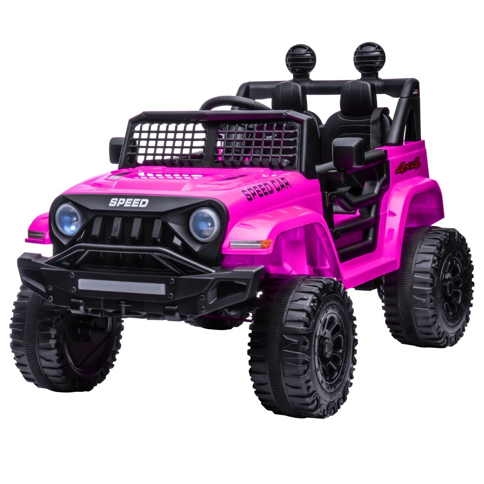 12V Kids Ride on Toy Electric Car Battery Power Wheel Jeep w/Remote Control LED