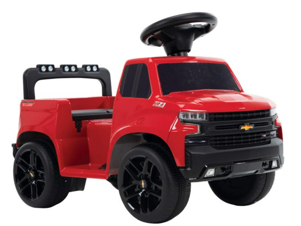 Huffy 6V Chevy Silverado Truck Ride-on Quad for Kids, Red