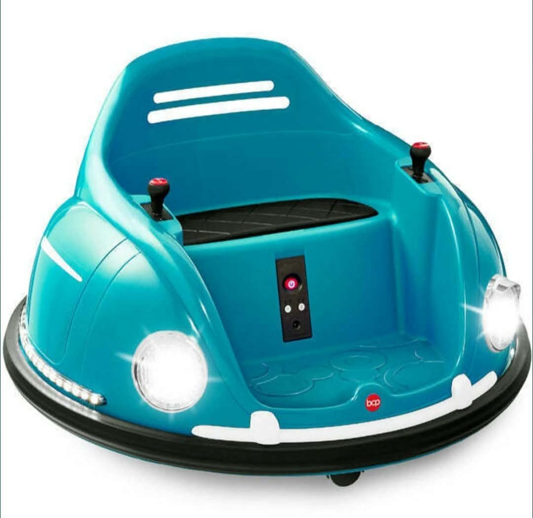 Best Choice Products 6V Kids Ride On Bumper Car Toy Remote Harness Lights 360