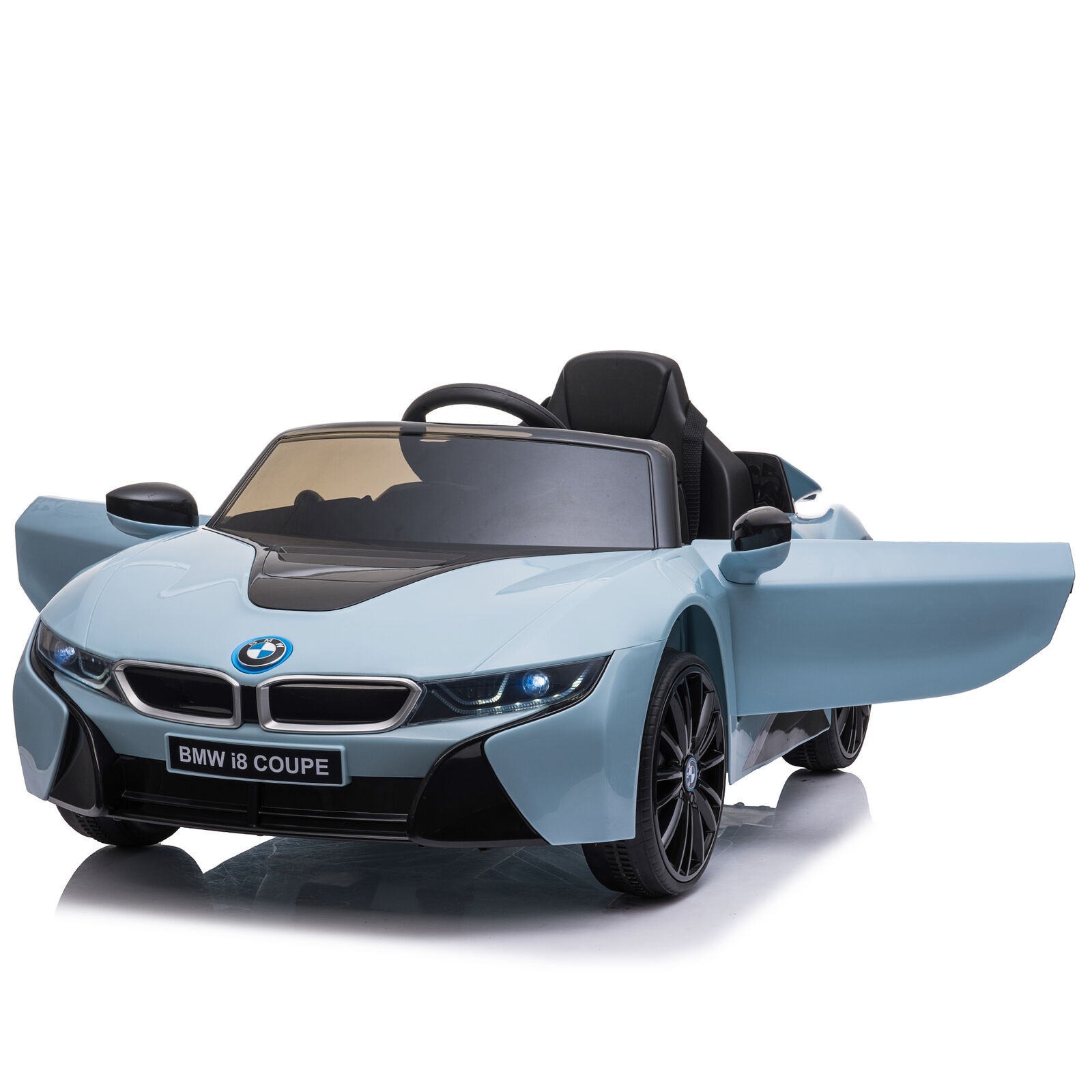 Kids Electric Ride on Car with Secondary Remote Control & Extra Wide Safety Tire