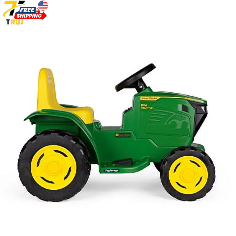 Peg Perego Mini Tractor 6 Volt Ride on Toy For Ages 1-1/2 to 3 years