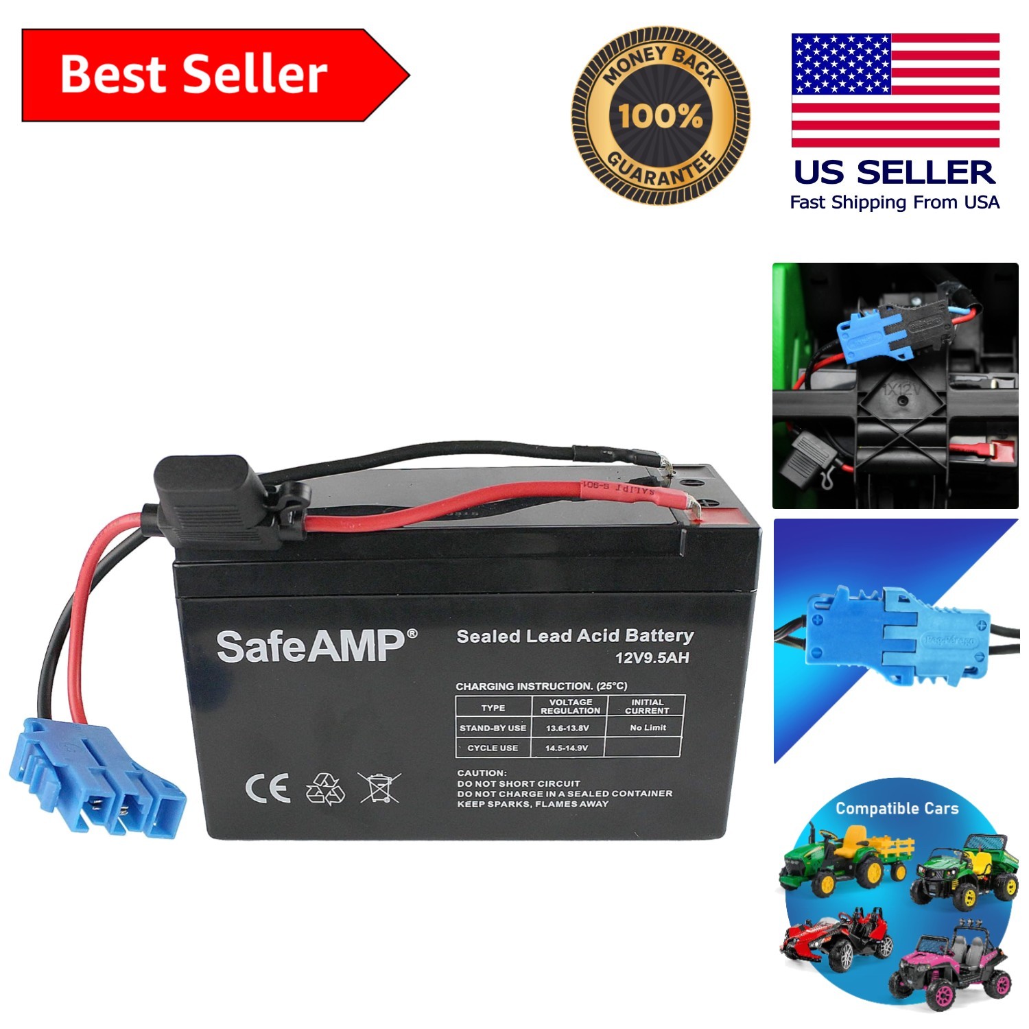 Efficient 12V Battery for Peg-Perego Vehicles – Reliable & Long-lasting Power