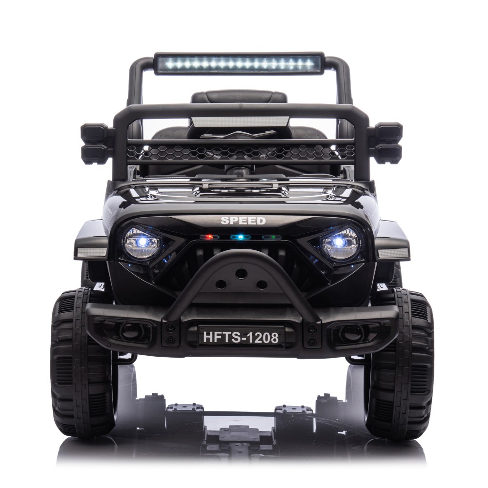 12V Kids Ride On Electric Truck with Parent Control, 2WD, Four-Wheel Suspensi…