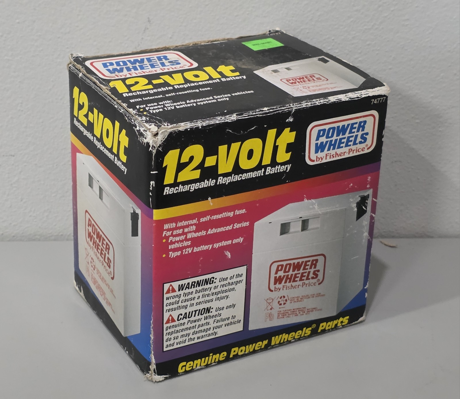 Fisher Price Power Wheels 12V Battery Replaces 00801-1869 / 00801-0930 TESTED ✅️