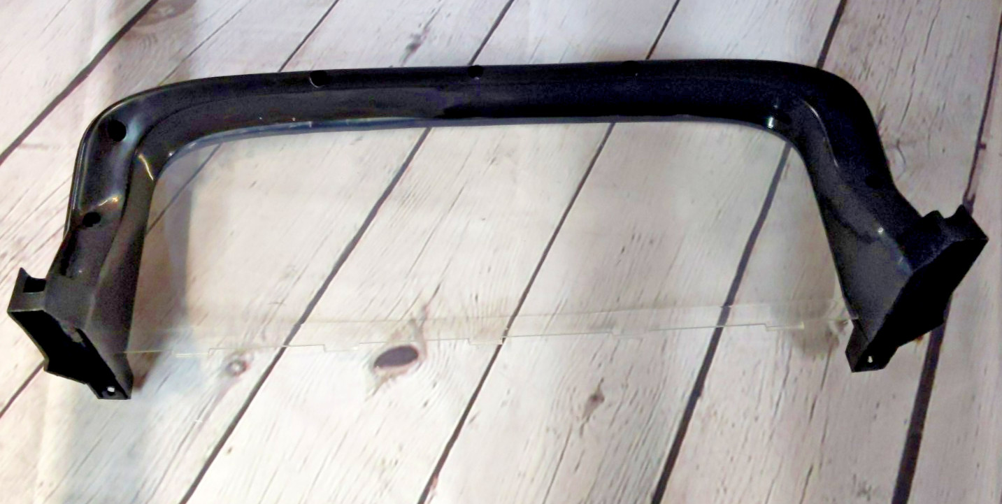 New Windshield for Electric Kids Ride On 19″x7″ with Black Trim