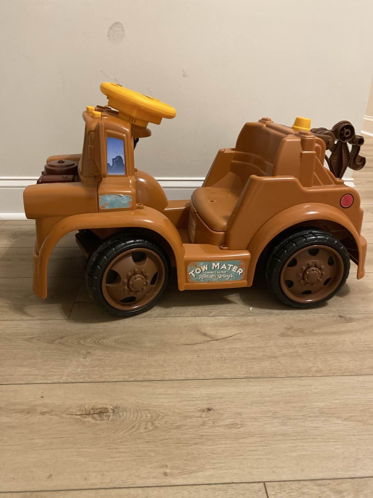 Disney Pixar Cars Mater 6V Ride On Truck 2012 NOT TESTED