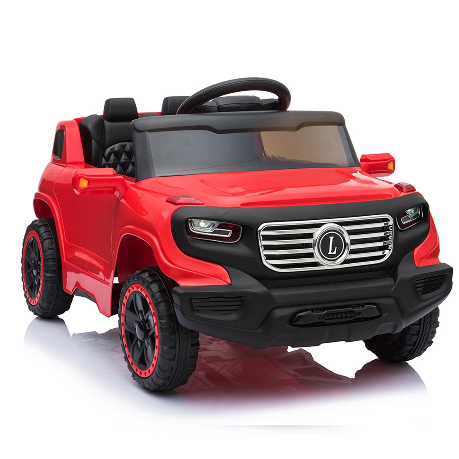 Toy Gift Kids Ride on Car Battery Power Seat Belt Music Light Remote Control