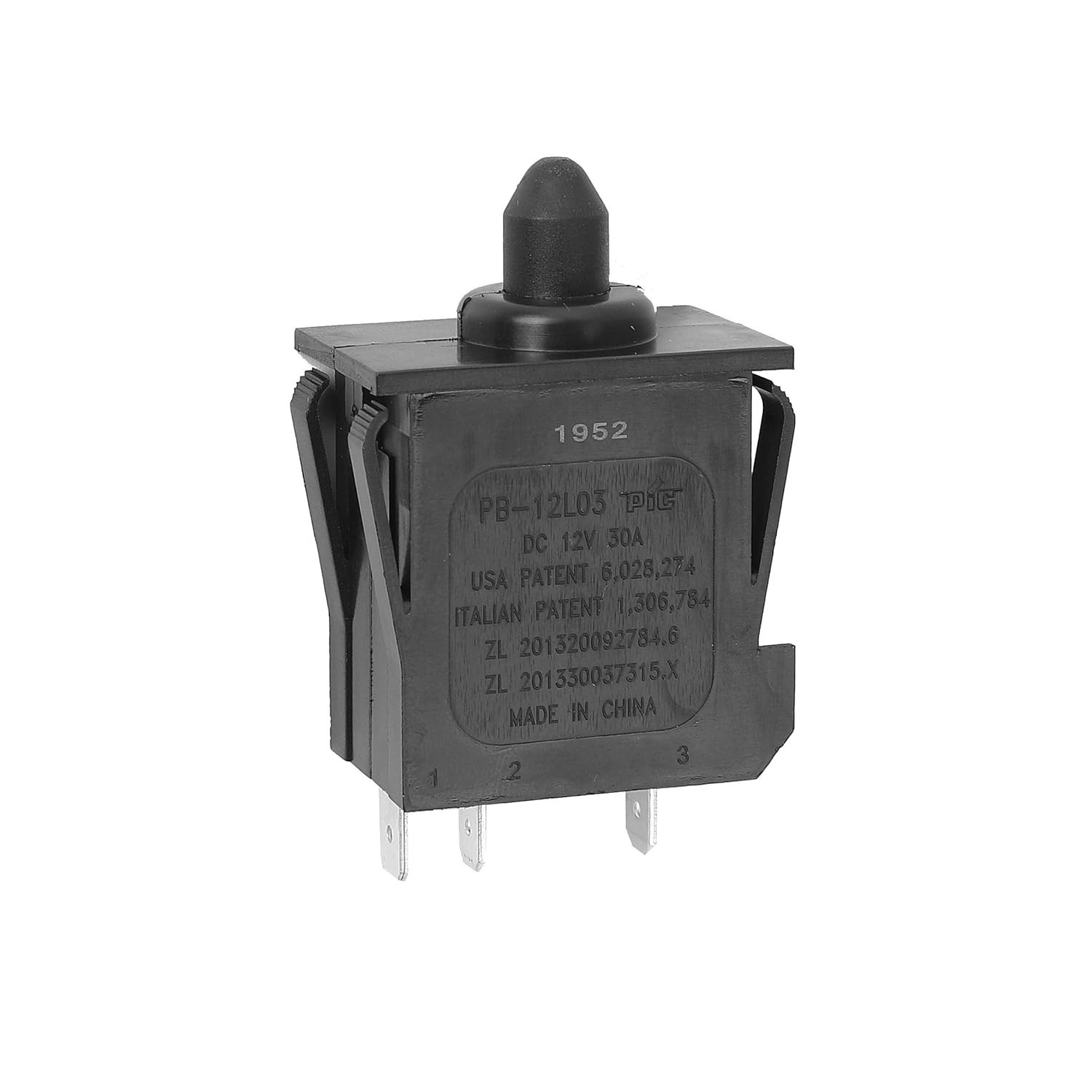 Durable Copper Plunger Foot Switch for Power Wheels – 360 Watts, Light & Compact
