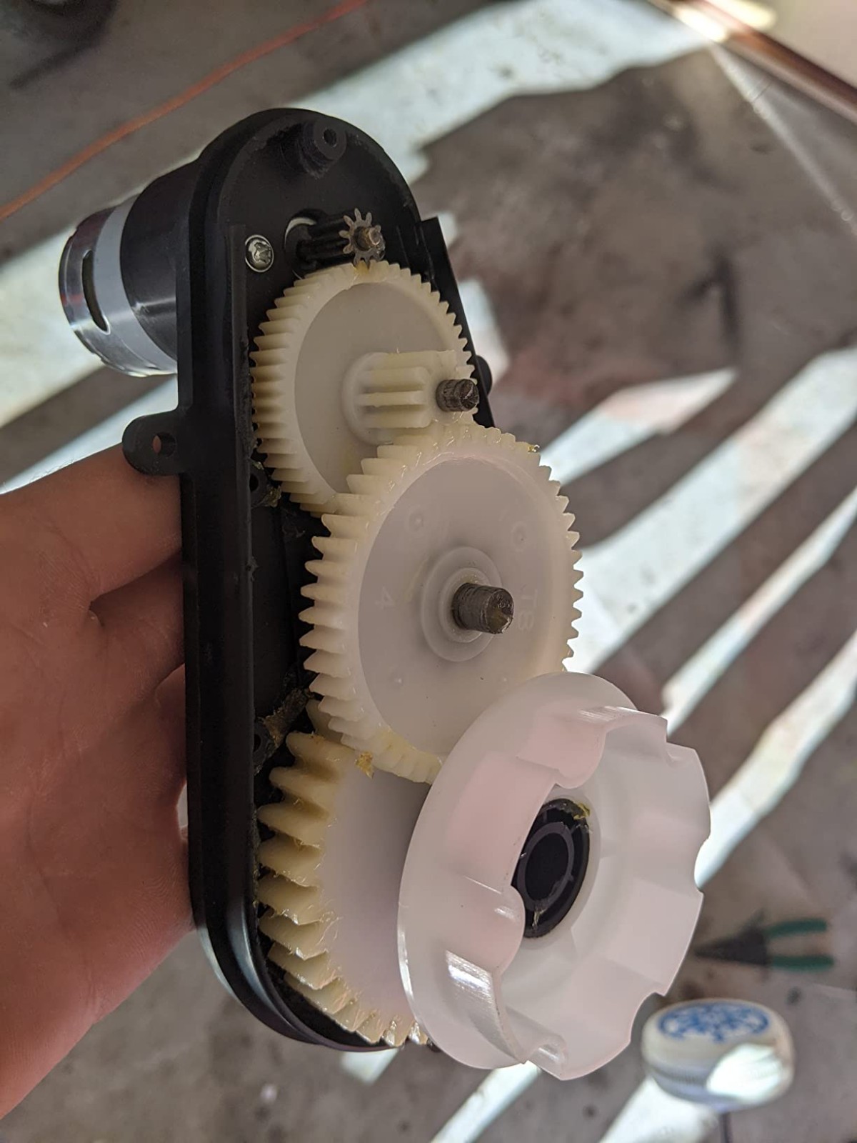 High Torque 24V DC Motor with Gearbox – Perfect for Kids Ride-Ons 30000 RPM