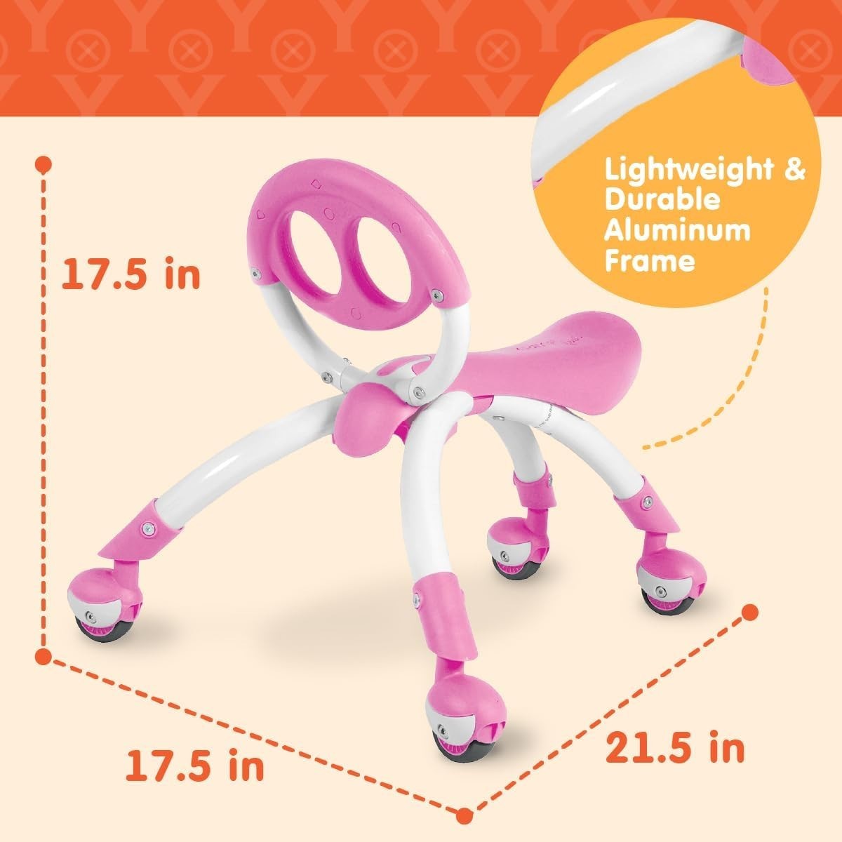 Pewi Toddler Ride On Toy – Balance Bike & Push Car