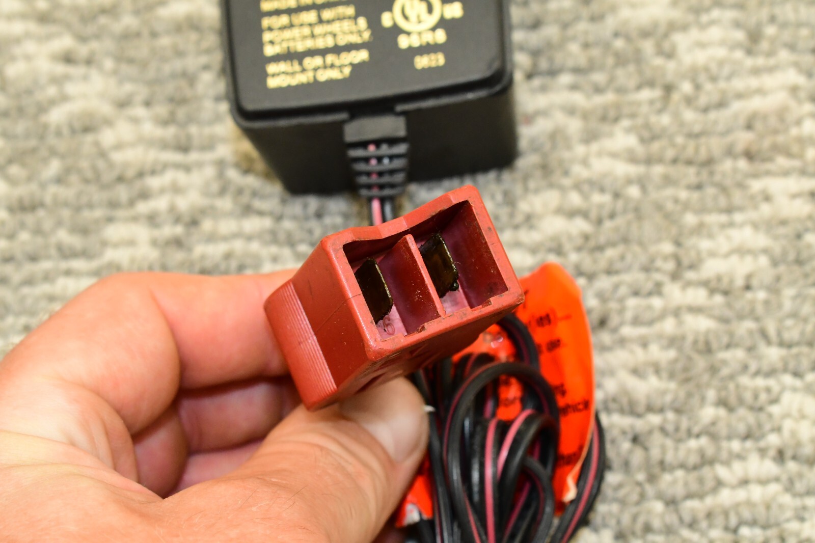 Genuine Fisher Price 00801-0974 Power Wheels BC-120-61200 Battery Charger Super