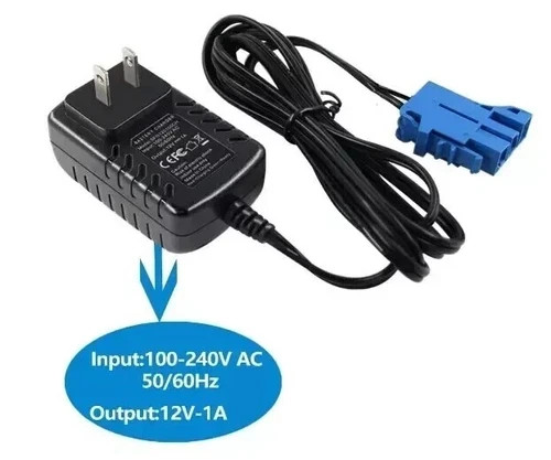 12V Battery Charger for Peg Perego, Ground Force Tractor John Deere Gator XUV ..