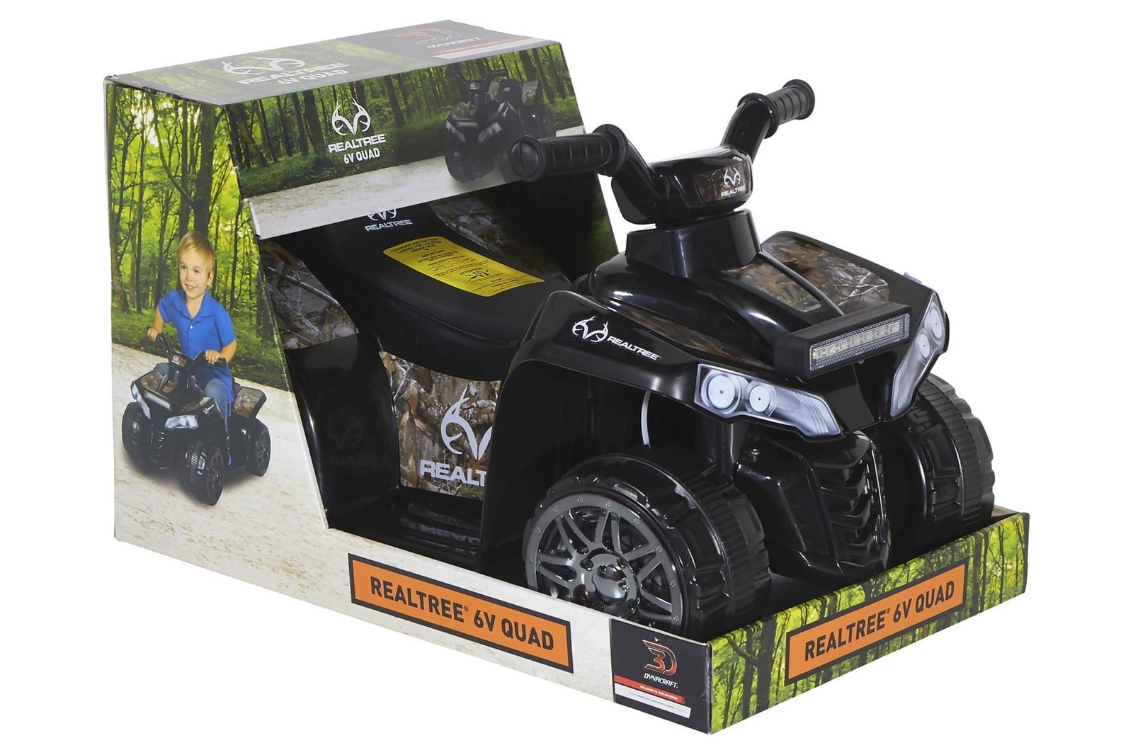 6V Quad, Battery Powered Ride-On, Ages 3+
