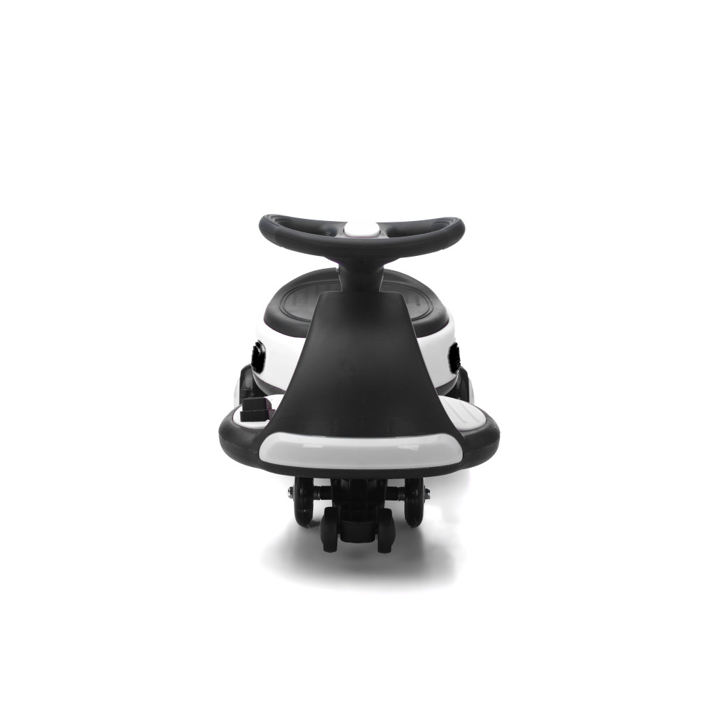 Anti-Rollover Electric Wiggle Car, LED & Music, Indoor Outdoor Use for Kids 3+