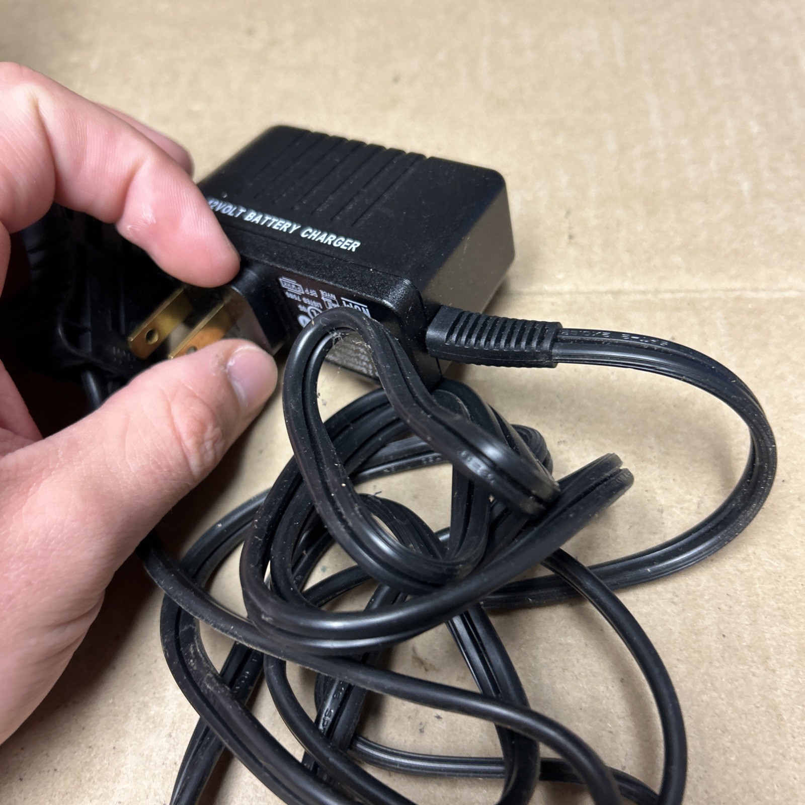 Genuine OEM Peg-Perego 12-Volt Battery For Ride On Vehicles, IAKB0501 W/ Charger