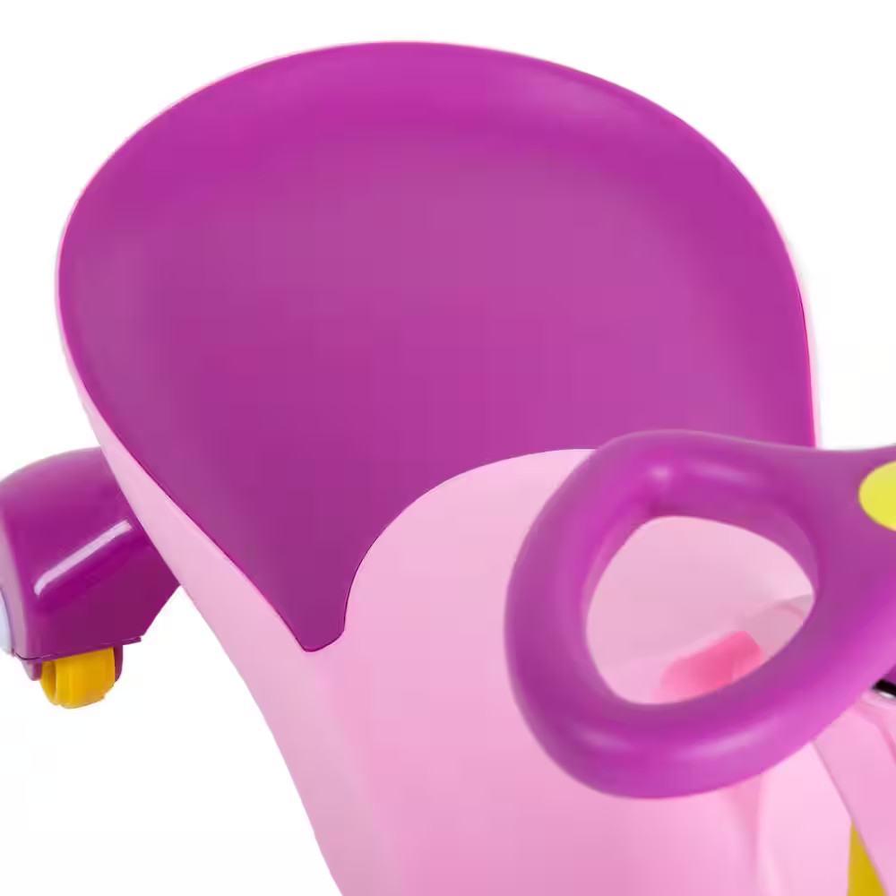 Ride On Wiggle Car Kids Toy Pink Purple Indoor Outdoor Twist Go Durable Fun