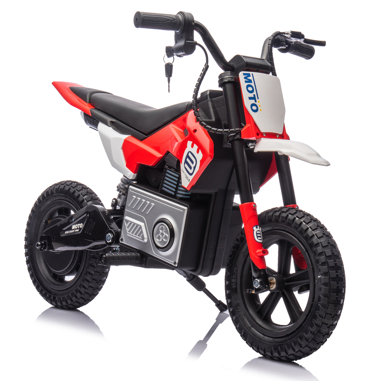 24V Electric Motorcycle Kids Ride On Toy Motocross 200W 9.32MPH For Kids 5-15