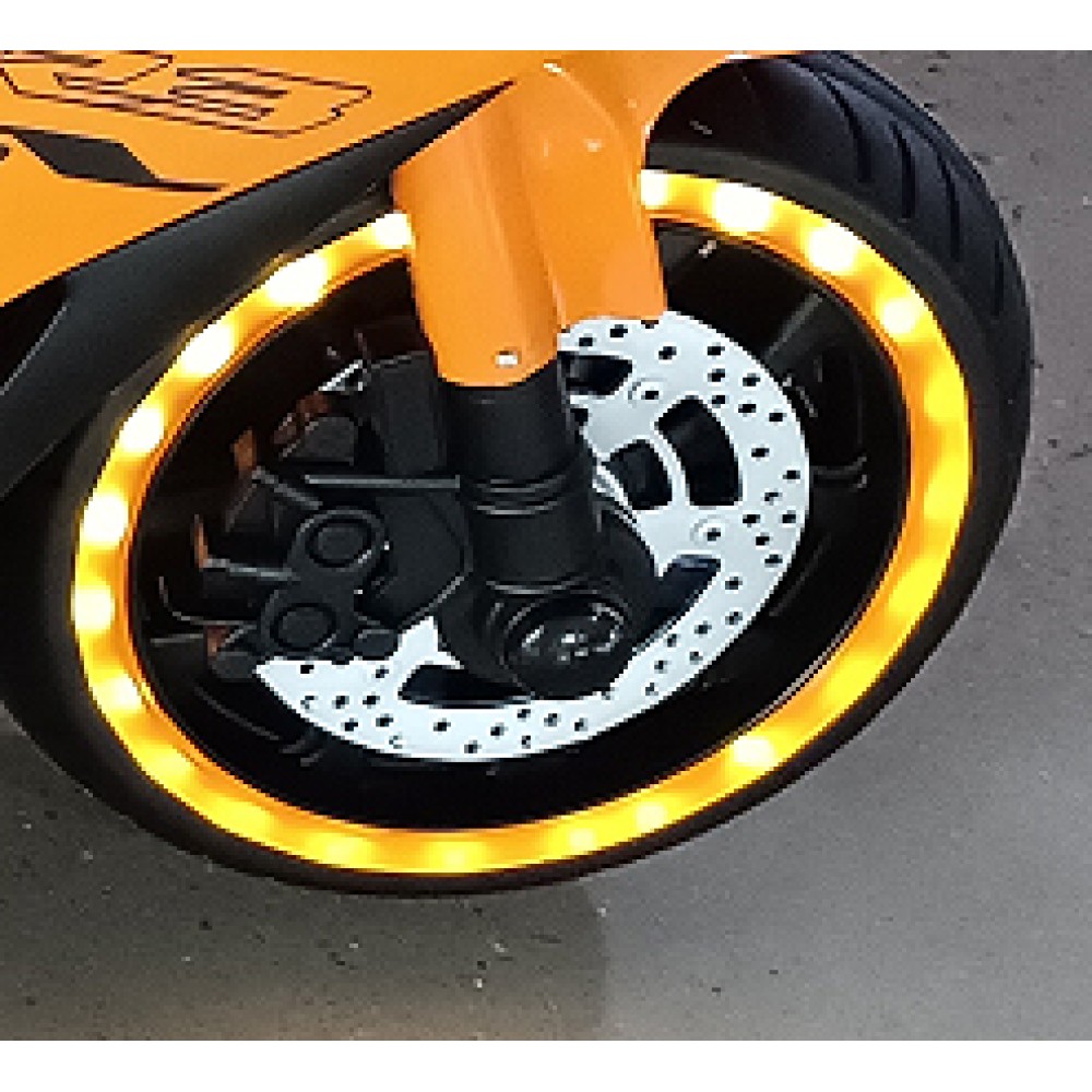 Kids 12V Electric Motorcycle with Trainning Wheels for 3-6 Years Boys Girls