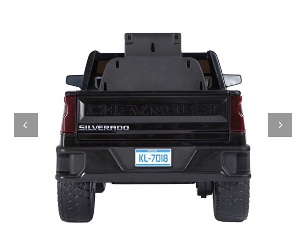 🚗 NEW Kalee 12V Blue Chevy Silverado Trail Boss Ride-On Truck