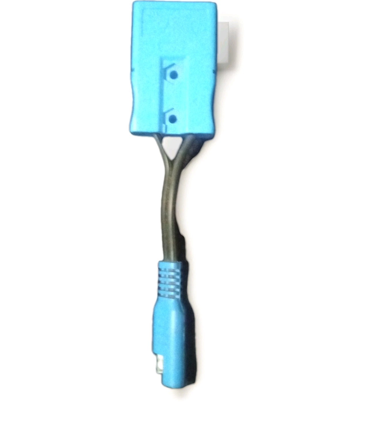 12V battery charger or connector harness designed for Kid Trax ride-on toys.