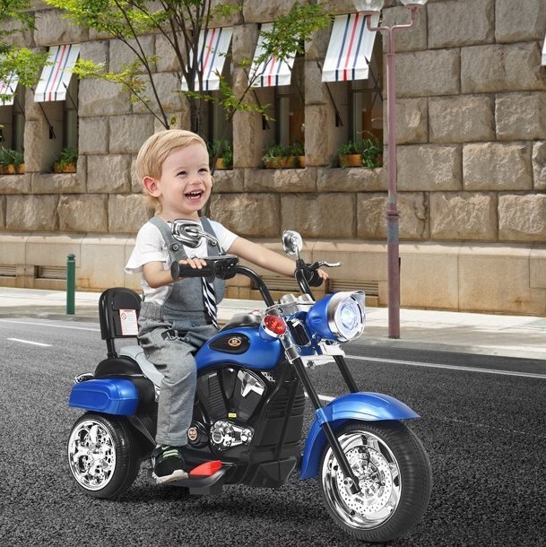 Electric Child Motorcycle Harley Davidson Battery Powered Bike Motor Ride On Toy