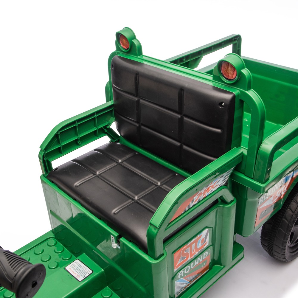 12V Kids Ride On Car 3 Wheels Electric Cargo Truck 2WD Toy with LED Music