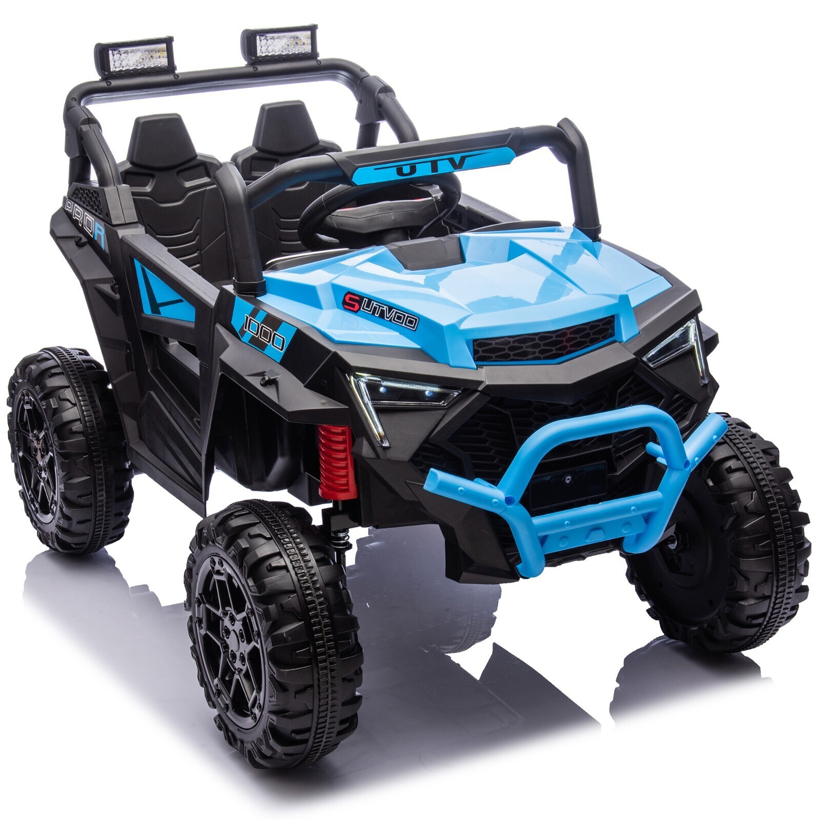 24V 2 Seater Power Wheels Electric Ride on UTV Car Toys Gift for Kids W/Remote