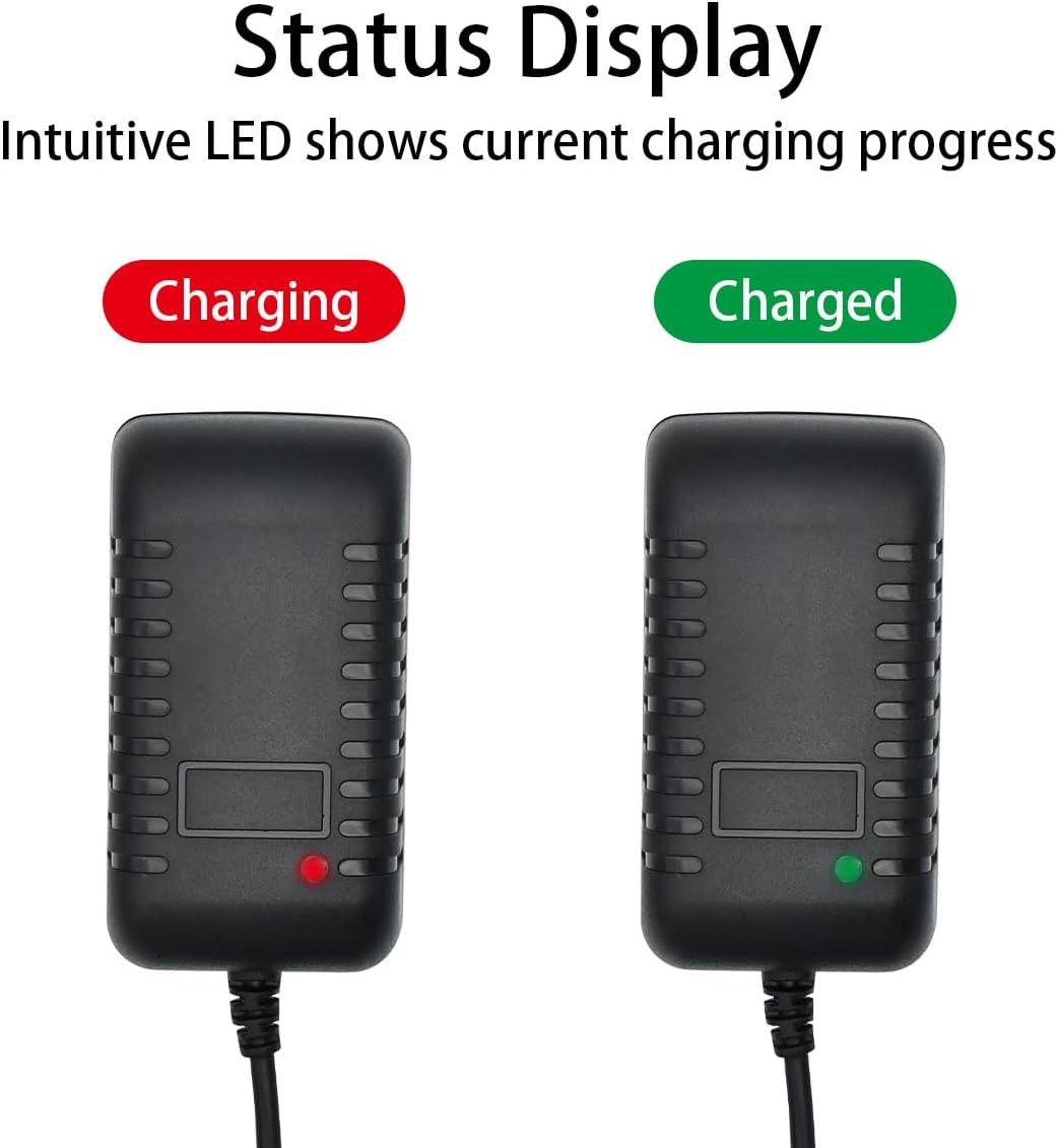 6V Battery Charger for Ride on Toys Car,6V Battery Charger for Kidzone, Flybar B
