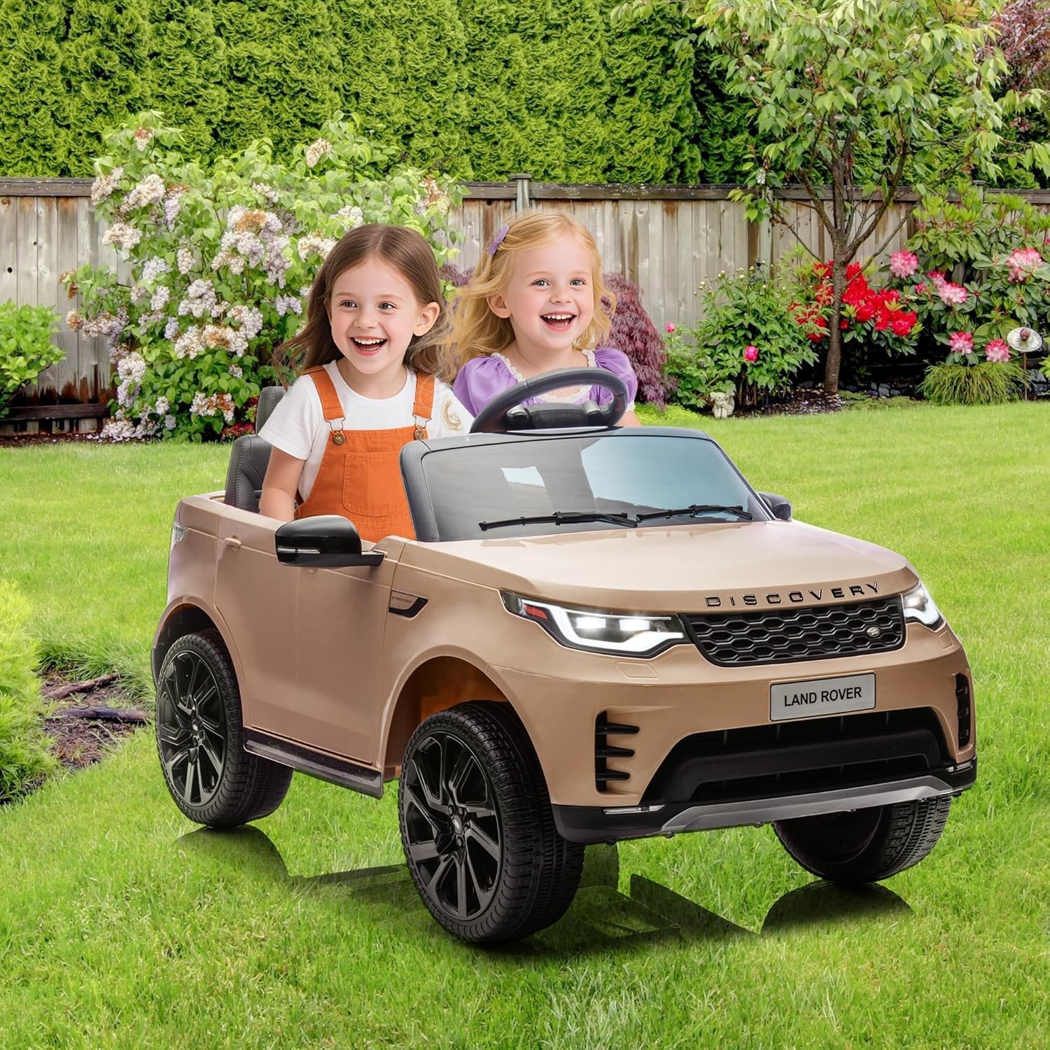 Licensed Land Rover 12V 2-Seater Ride-On Car W/ Parent Remote Control Multicolor