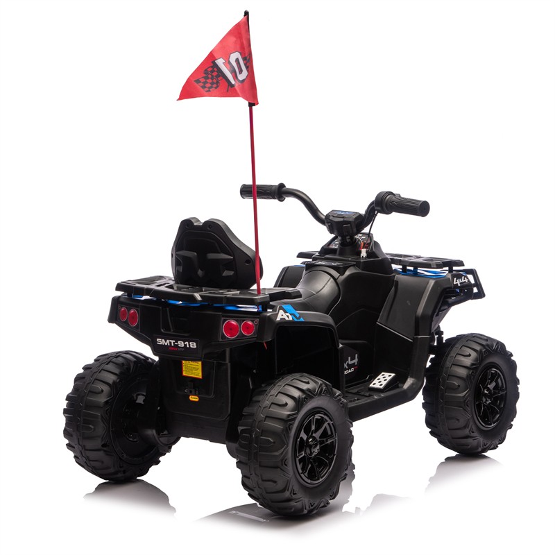 24V 160W Kids Electric Ride-On ATV 3-7-4.4 mph Off-Road 2WD Car Toy for Age 3-6