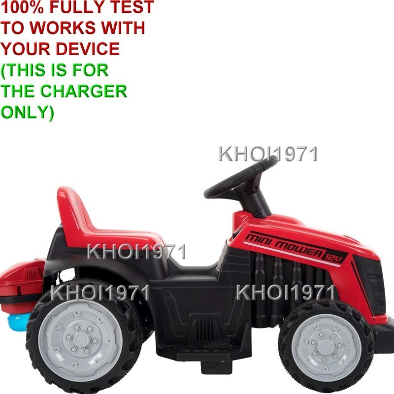 WALL charger AC adapter FOR HUFFY Mini Mower Bubble Tractor ride on 19110P