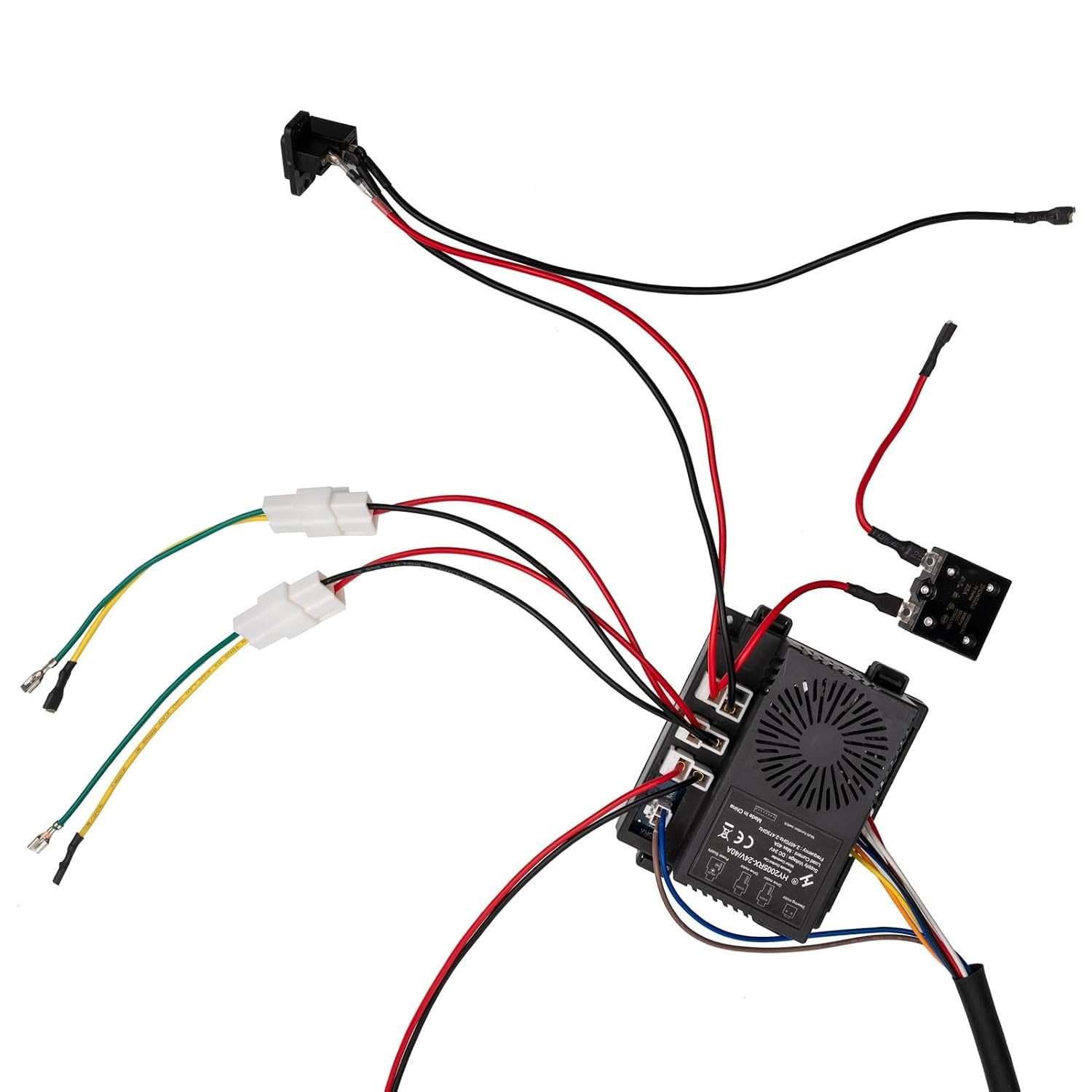 24 Volt DIY Wires Harness Conversion Kit for Kid’S Ride on Toys Car,2.4G Set of
