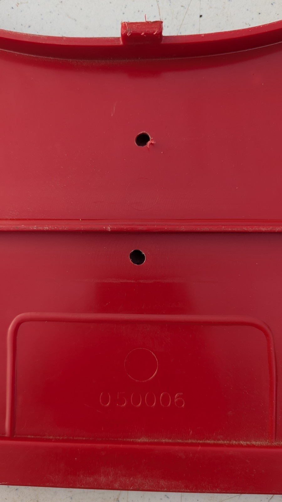 Power Wheels C4 Corvette Red Rear Trunk Cover
