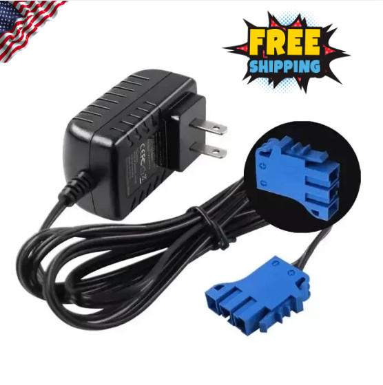 12V Battery Charger for Peg Perego, Ground Force Tractor John Deere Gator XUV ..