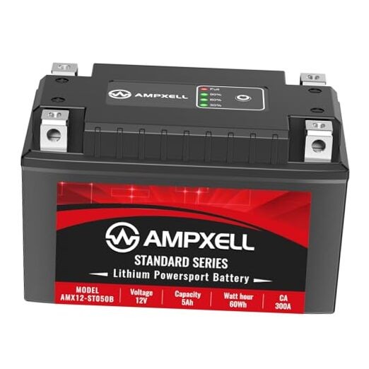 YTX9-BS YTX7A-BS Lithium Motorcycle Battery 12V YTX9-BS 12V 300A 5Ah[+ – ]