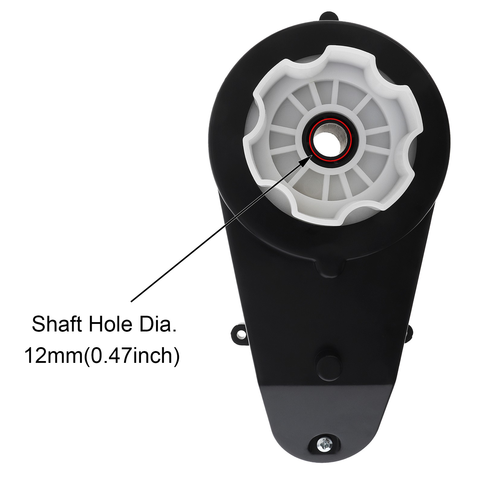RS550 12V DC Gearbox Motor, High Speed Spare Part for Children Ride On Toy Car