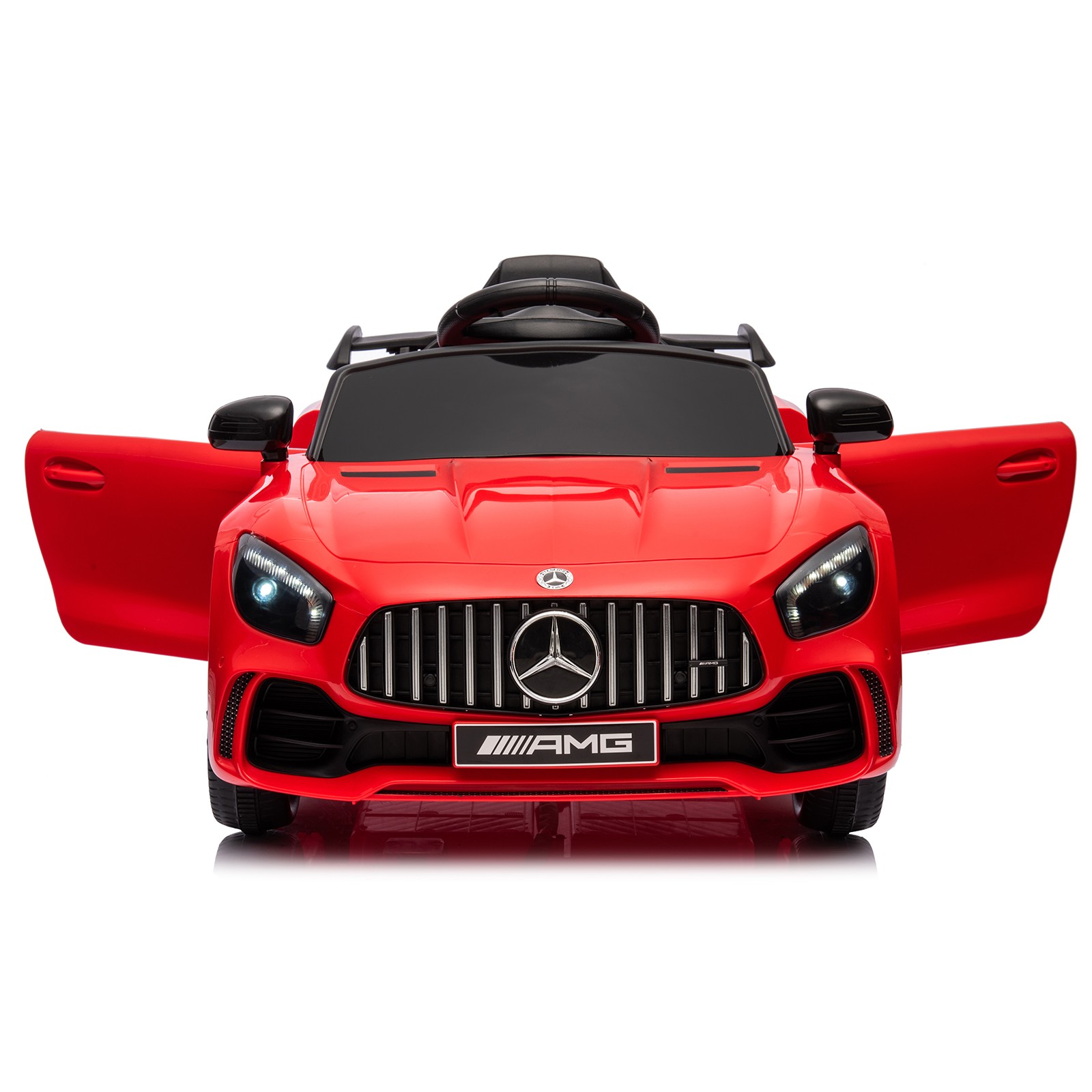 12V Kid Mercedes-Benz Licensed Ride on Car Remote Control Battery Powered w/ LED
