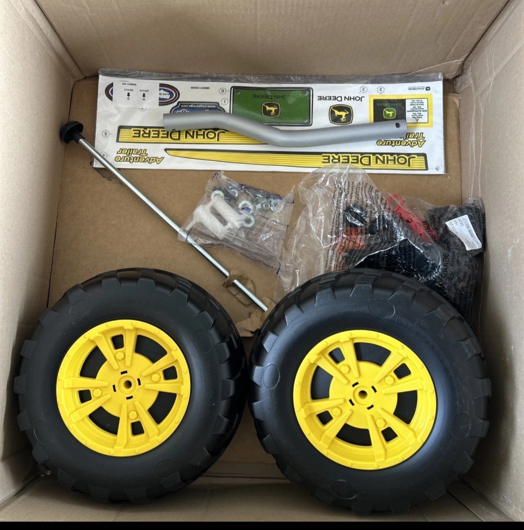 Peg Perego John Deere Adventure Trailer for Gator XUV Powered Ride-On
