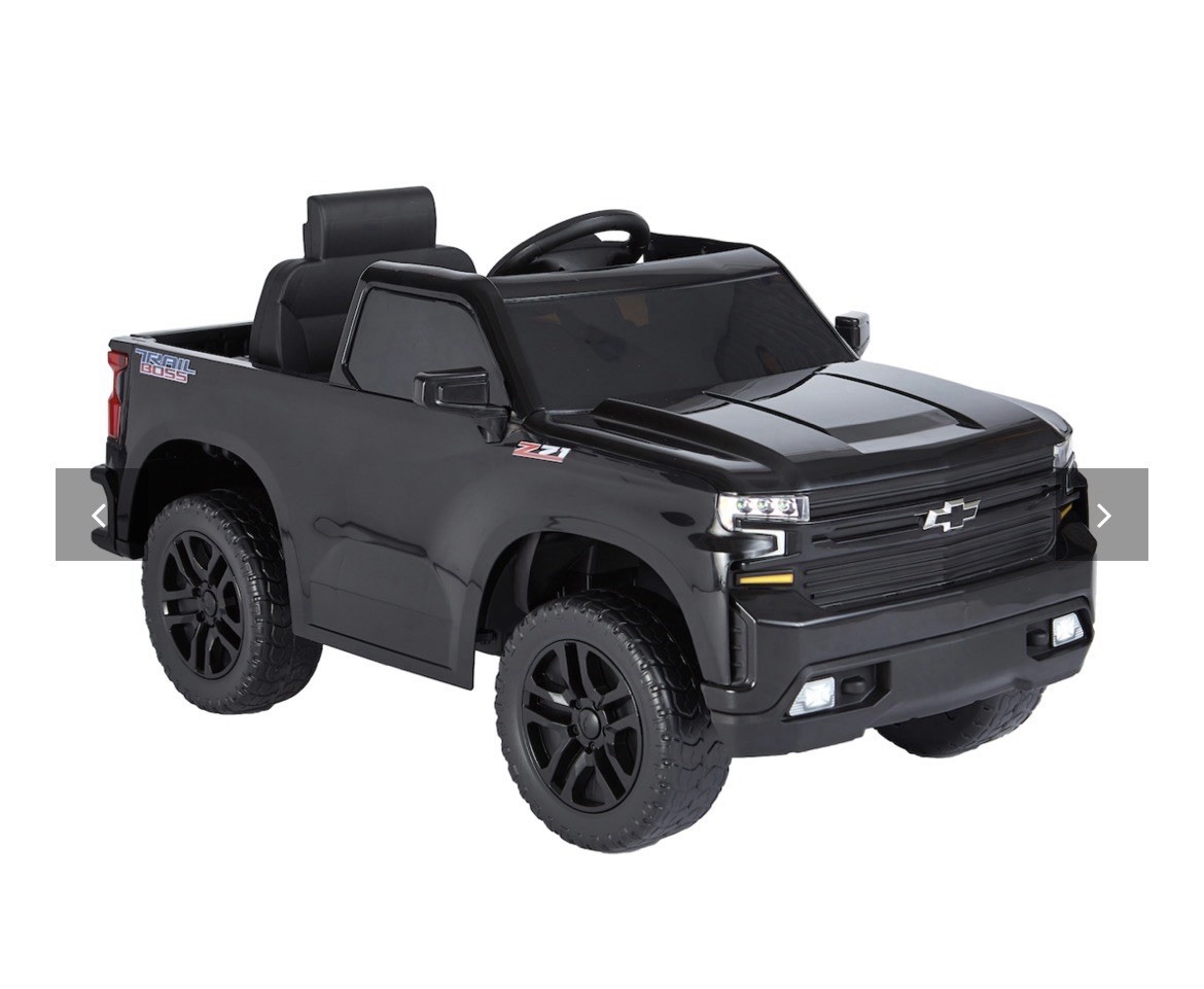 🚗 NEW Kalee 12V Blue Chevy Silverado Trail Boss Ride-On Truck