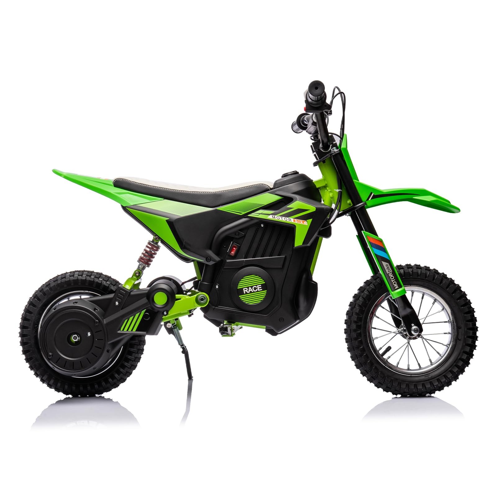 Kids Electric Motorcycle 24V Battery Powered Ride on Motocross Bike Child Gift