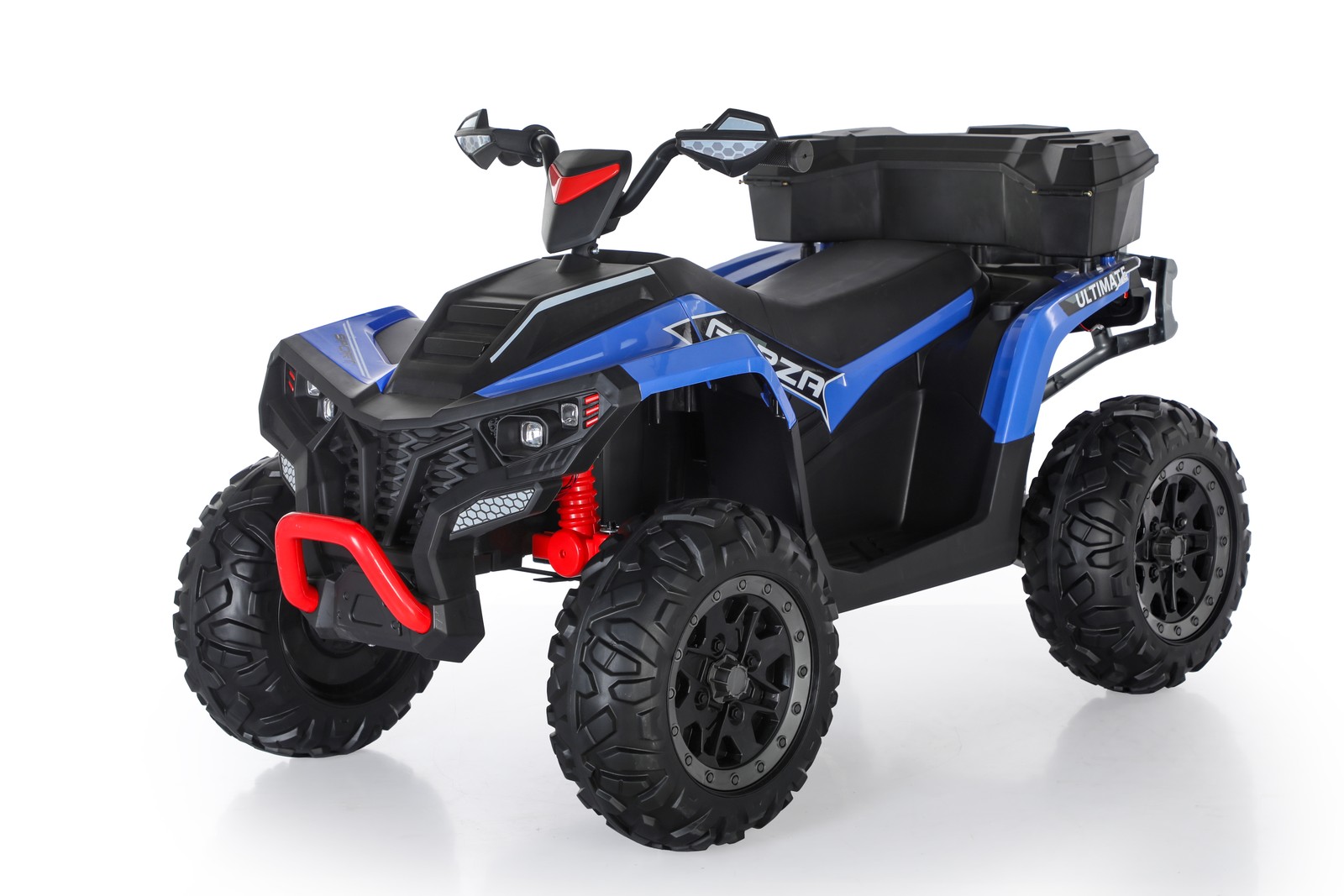 Kids ATV 4 Wheeler 24V Electric ATV Ride On Toy 2-Seater 6 Mph Max Speed – Blue