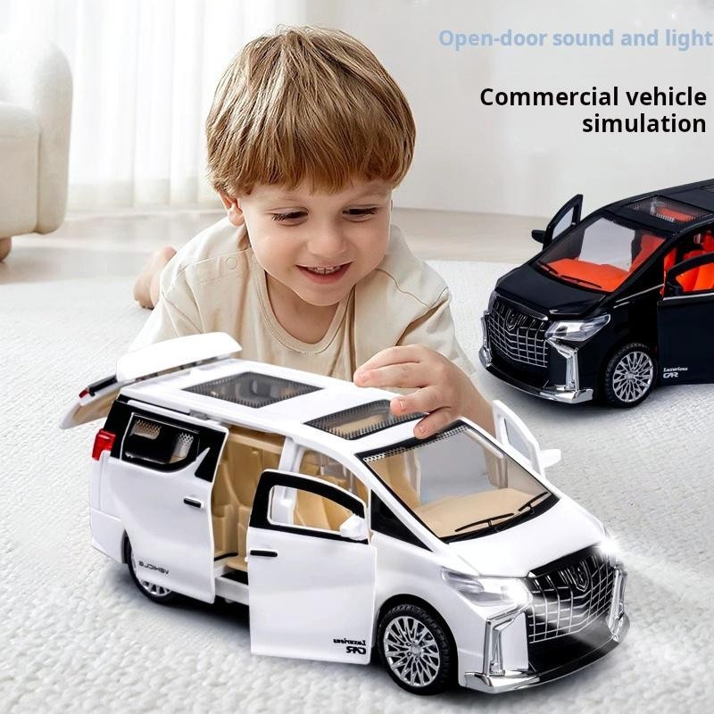 “Kids Inertia Pull-back Car Toy with Lights and Sound – Boys Gift Model Car”