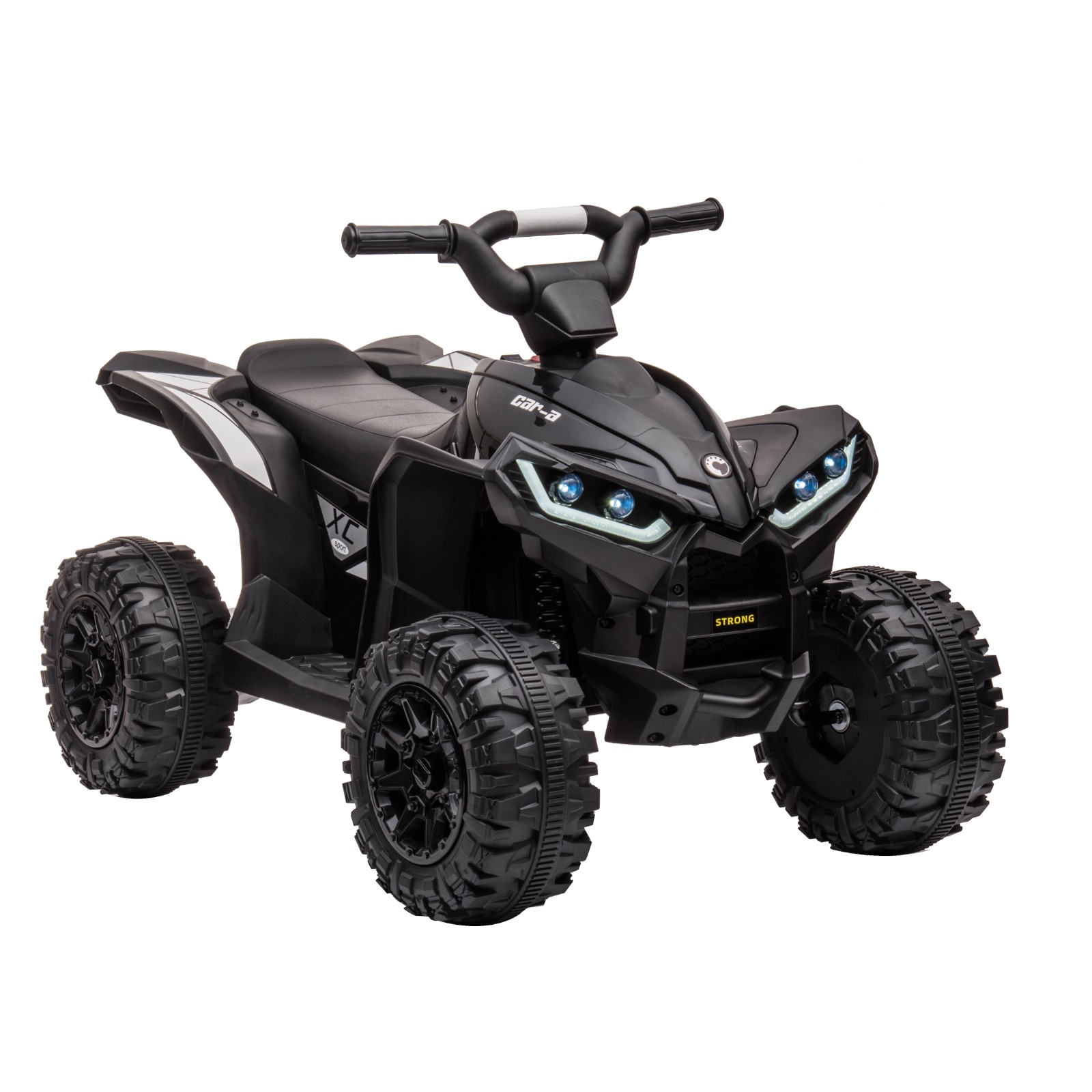 12V Electric Kids ATV Ride On Four Wheeler LED Soft Start Adjustable Speed